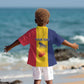 Personalized Chad Flag Style Kid Hawaiian Shirt African Pattern - African Pride