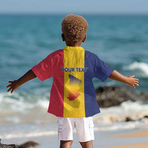Personalized Chad Flag Style Kid Hawaiian Shirt African Pattern - African Pride