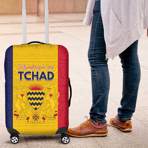 Chad Flag Style Luggage Cover African Pattern - African Pride