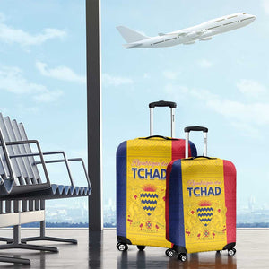 Chad Flag Style Luggage Cover African Pattern - African Pride
