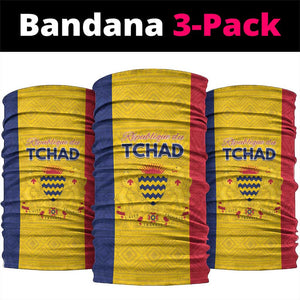 Chad Flag Style Neck Gaiter African Pattern - African Pride