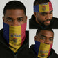 Chad Flag Style Neck Gaiter African Pattern - African Pride