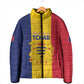 Personalized Chad Padded Jacket Coat Of Arms - Flag Style