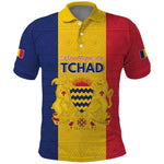 Personalized Chad Flag Style Polo Shirt African Pattern - African Pride