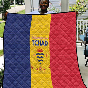 Chad Flag Style Quilt African Pattern - African Pride