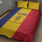 Chad Flag Style Quilt Bed Set African Pattern - African Pride