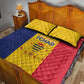 Chad Flag Style Quilt Bed Set African Pattern - African Pride