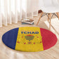 Chad Flag Style Round Carpet African Pattern - African Pride