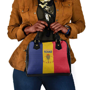 Chad Flag Style Shoulder Handbag African Pattern - African Pride