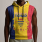 Personalized Chad Flag Style Sleeveless Hoodie African Pattern - African Pride
