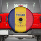 Chad Flag Style Spare Tire Cover African Pattern - African Pride