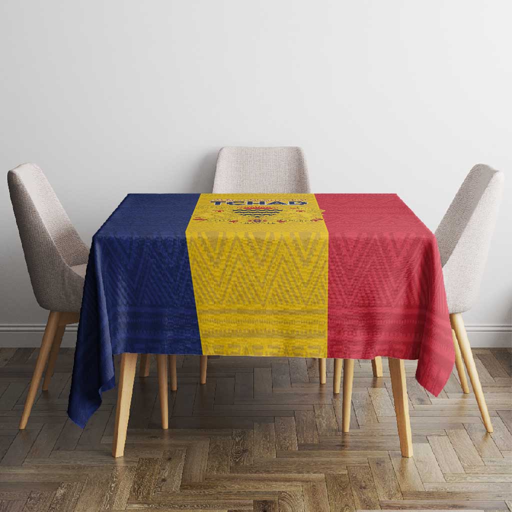 Chad Flag Style Tablecloth African Pattern - African Pride