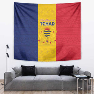 Chad Flag Style Tapestry African Pattern - African Pride