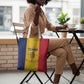 Chad Tote Bag Coat Of Arms - Flag Style