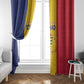 Chad Flag Style Window Curtain African Pattern - African Pride