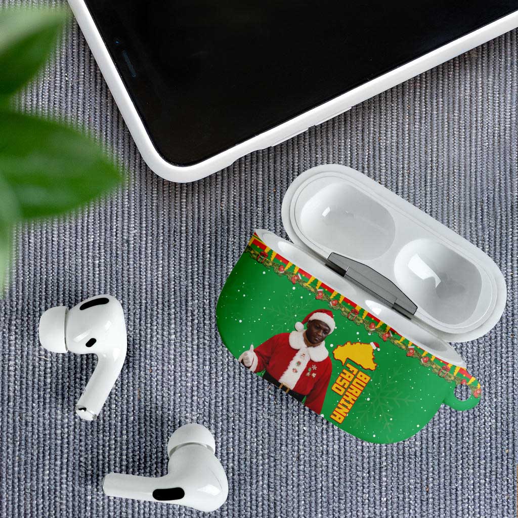 Burkina Faso Christmas AirPods Case I Stand With Traore