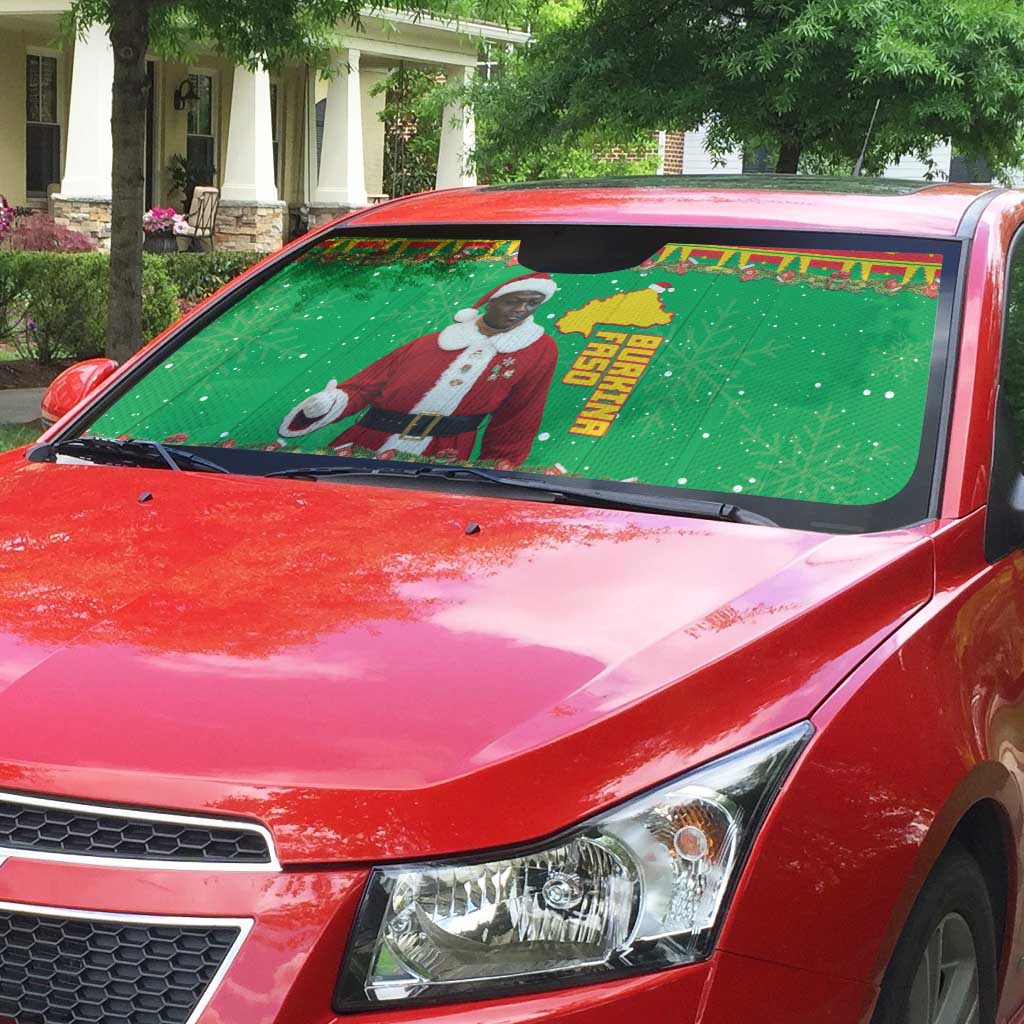 Burkina Faso Christmas Auto Sun Shade I Stand With Traore