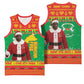 Afro Burkina Faso Christmas Spirit Basketball Jersey Stand With Traore Stand With Hope - African Pride