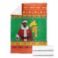 Afro Burkina Faso Christmas Spirit Blanket Stand With Traore Stand With Hope - African Pride