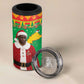 Afro Burkina Faso Christmas Spirit 4 in 1 Can Cooler Tumbler Stand With Traore Stand With Hope - African Pride