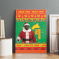 Afro Burkina Faso Christmas Spirit Canvas Wall Art Stand With Traore Stand With Hope - African Pride