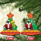 Afro Christmas in Burkina Faso Ibrahim Traore Ceramic Ornament Merry Christmas - African Pride