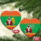 Afro Christmas in Burkina Faso Ibrahim Traore Ceramic Ornament Merry Christmas - African Pride