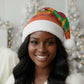 Afro Christmas in Burkina Faso Ibrahim Traore Christmas Santa Hat Merry Christmas - African Pride