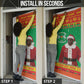 Burkina Faso Christmas Door Cover I Stand With Traore