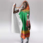 Afro Burkina Faso Christmas Spirit Hooded Blanket Stand With Traore Stand With Hope - African Pride