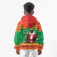 Afro Burkina Faso Christmas Spirit Kid Hoodie Stand With Traore Stand With Hope - African Pride