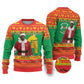 Afro Christmas in Burkina Faso Ibrahim Traore Ugly Christmas Sweater Merry Christmas - African Pride