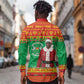 Afro Burkina Faso Christmas Spirit Long Sleeve Button Shirt Stand With Traore Stand With Hope - African Pride