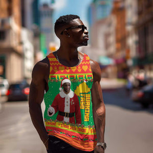 Afro Burkina Faso Christmas Spirit Men Tank Top Stand With Traore Stand With Hope - African Pride