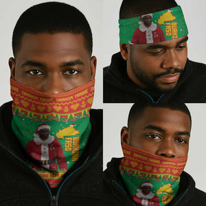 Afro Burkina Faso Christmas Spirit Neck Gaiter Stand With Traore Stand With Hope - African Pride