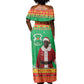 Afro Burkina Faso Christmas Spirit Off Shoulder Maxi Dress Stand With Traore Stand With Hope - African Pride