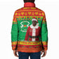 Burkina Faso Christmas Padded Jacket I Stand With Traore