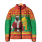 Burkina Faso Christmas Padded Jacket I Stand With Traore