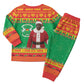 Afro Christmas in Burkina Faso Ibrahim Traore Christmas Pajama Set Merry Christmas - African Pride