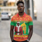 Afro Burkina Faso Christmas Spirit Polo Shirt Stand With Traore Stand With Hope - African Pride
