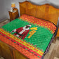 Afro Burkina Faso Christmas Spirit Quilt Stand With Traore Stand With Hope - African Pride