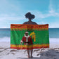 Afro Burkina Faso Christmas Spirit Sarong Stand With Traore Stand With Hope - African Pride