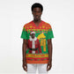 Burkina Faso Christmas Scrub Top I Stand With Traore - African Pride