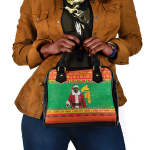 Afro Burkina Faso Christmas Spirit Shoulder Handbag Stand With Traore Stand With Hope - African Pride