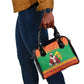 Afro Burkina Faso Christmas Spirit Shoulder Handbag Stand With Traore Stand With Hope - African Pride