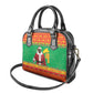 Afro Burkina Faso Christmas Spirit Shoulder Handbag Stand With Traore Stand With Hope - African Pride