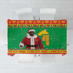Afro Burkina Faso Christmas Spirit Tablecloth Stand With Traore Stand With Hope - African Pride