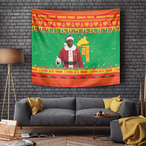 Afro Burkina Faso Christmas Spirit Tapestry Stand With Traore Stand With Hope - African Pride