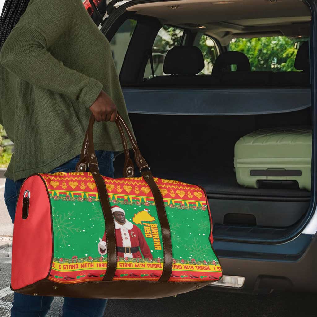 Burkina Faso Christmas Travel Bag I Stand With Traore