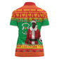 Afro Burkina Faso Christmas Spirit Women Polo Shirt Stand With Traore Stand With Hope - African Pride